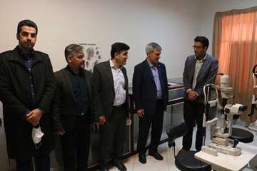  راه اندازی دستگاه های OCT آنژیوگرافی چشم، لیزر آرگون و رادیو گرافی در بیمارستان متینی کاشان